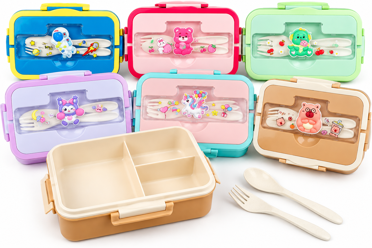 Custom Kids Divided Bento Lunch Box