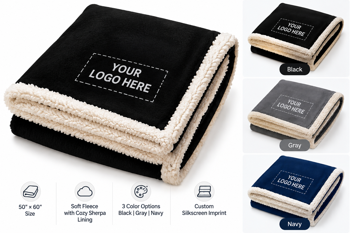 Custom Sherpa Blanket