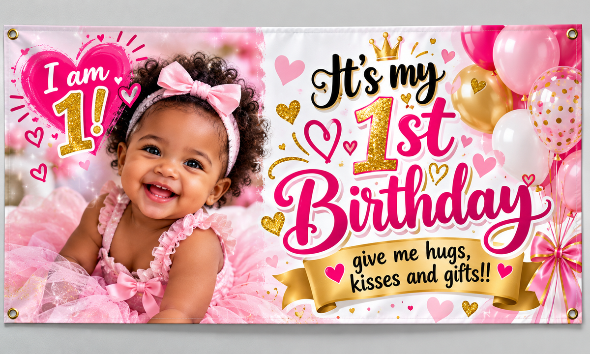 3'x5' Birthday Banner
